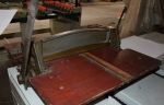 Lettergieterw paper perforating machine