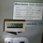 Horizon BQ-440 Bookbinding Machine