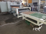 1.400 x 1.000 mm Vacuum feeder + Flexo printing unit + Rotary die cutting