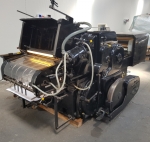 Masina de imprimat folio la cald Heidelberg + Tecso