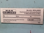 Masina de tipar Roland 802 6 cu alimentare Mabeg