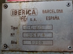 Iberica DG-60-B Flatbed Die Cutting Machine
