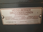 Heidelberg MOZP S Offset Printing Machine