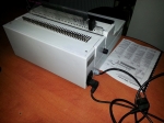 Renz- perforating and wire O binding machine
